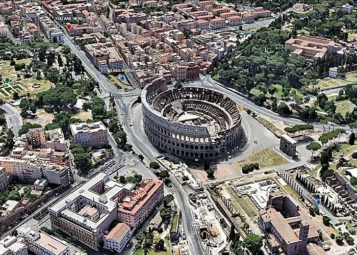 & Outdoor Patio - Colosseum & Fori Imperiali Hotel 4*